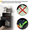 HOMCOM Cassettiera con rotelle per documenti, mobile da Anteprima dell’immagine prodotto 7