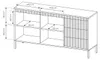 BETTSO Kommode SENSO 153x81 cm Schwarz – Breite Kommode mit Produktbild-Vorschau 7