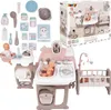Smoby Baby Nurse Puppen-Spielcenter - mit Küche, Bad und Produktbild-Vorschau 18