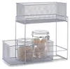 Zeller Etagenregal m. 2 Körben, Mesh 17,5x35x42 Produktbild-Vorschau 4