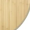 Teppich Rund Hell Natur 100 cm Bambus Produktbild-Vorschau 6