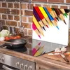 Glasschutzplatte für den Herd 60x52 Bunt Produktbild-Vorschau 3