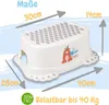 Babykajo Kinder Tritthocker – stabiler Plastik Trittschemel Produktbild-Vorschau 4