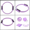 5-tlgs Pilates Fitnessring Kit für Heimtraining Pilates Produktbild-Vorschau 3