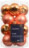 Christbaum-Mini-Kugeln Warm Orange Ø 3,5 cm aus Glas - 16er Produktbild-Vorschau 3