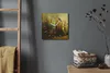 Coloray Uhr auf Leinwand 30x30 cm Wand Uhr Dekoration Produktbild-Vorschau 4