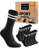 Tennissocken 5 Paar Premium Sportsocken Damen & Herren Crew Produktbild-Vorschau 8