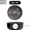 Moritz & Moritz VIDA anthrazit Müslibowl 6 tlg. Produktbild-Vorschau 2