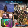Karaoke Maschine, mit 2 Karaoke Mikrofonen, Tragbare Produktbild-Vorschau 7