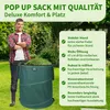 TTL GARDEN 2×270L Pop Up Gartensack Deluxe – 2er Set 270L Produktbild-Vorschau 4