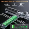 Elektrische Grillbürste,2600mAh,180°Einstellbar,3 Produktbild-Vorschau 10