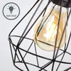 Lampadario vintage, adatto per lampadina E27 non inclusa Anteprima dell’immagine prodotto 2