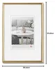 Walther Design KG060H, Einzelbilderrahmen, Gold, 40 x 50 Produktbild-Vorschau 8