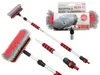 A car wash brush with a telescopic handle, shown with a product packaging and a close-up of the brush head. Náhľad obrázku produktu