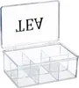 Boîte à thé transparente avec 6 compartiments - 30 x 25 x 8 Voir les images du produit 9