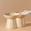 gamelle 2 pièces en faïence, surélevée pour animaux Voir les images du produit 6