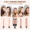 BESTOPE: Set de rizador de pelo para estilizar rizos, ondas Vista previa de la imagen del producto 3