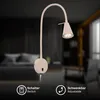 BRILONER TUSA Lampe de lecture LED orientable bras flexible Voir les images du produit 6