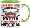 Motorradfahrer Geschenk Tasse Ich Bin Nicht immer Schlecht Produktbild-Vorschau 1