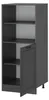 Herdumbauschrank Vicco R-Line Anthrazit Landhaus 60 cm, Produktbild-Vorschau 4