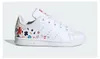 Adidas Stan Smith Kinderschuhe, Rot, flexible Sohle, Produktbild-Vorschau 1