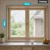 Netsa | Fenster-Moskitonetz 130x150 cm Weiß – Fliegengitter Produktbild-Vorschau 4