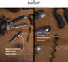 Set di cavatappi con tappo per bottiglie - BarCraft Anteprima dell’immagine prodotto 5