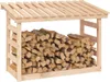 vidaXL Police na palivové dřevo 108x64,5x78 cm borovicový Náhled obrázku produktu 4