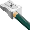 A pencil being sharpened in a pencil sharpener. Anteprima dell’immagine prodotto