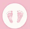 20 serviettes Baby Steps Girl - Empreintes de pas bébé rose Voir les images du produit 7