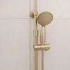 Colonne de douche Thermostatique finition Or Doré Brossé Voir les images du produit 8