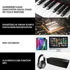 MUSTAR Digital-Piano 88 Tasten Hammermechanik 3 Pedale USB Produktbild-Vorschau 9