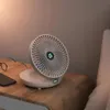Tragbarer MINI-Tischventilator, leise, kabellos, 5 Produktbild-Vorschau 5