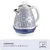 Ariete 2869/0C, 1,7 l, 2200 W, modrá, vícebarevná, kovová, Náhled obrázku produktu 13