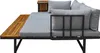 LC Garden »Sungardo« Gartenlounge Set 3tlg. Anthrazit aus Produktbild-Vorschau 5