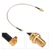 SMA Buchse auf MMCX Stecker rechtwinklig RF Pigtail Koaxial Produktbild-Vorschau 3