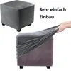 Waschbarer Ottomanenbezug, rechteckig, staubdicht, Produktbild-Vorschau 3