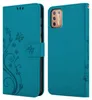 Kryt Cadorabo pre Motorola MOTO G9 PLUS vo FLORAL BLUE Náhľad obrázku produktu 7