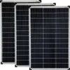 3x 100 Watt monokristallin Solarmodule Solarpanele Produktbild-Vorschau 1