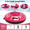 COSTWAY Pneu à neige gonflable avec corde de remorquage, Voir les images du produit 4