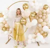 50 Stk.  Luftballon Ø30cm "Uni Glossy" | Gold Produktbild-Vorschau 24