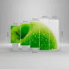 Bild auf Leinwand - Leinwandbild - Apfel Obst Vitamin Produktbild-Vorschau 3
