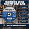 Trennscheiben 230 x 1.8 mm Metall Stahl Edelstahl INOX Produktbild-Vorschau 9