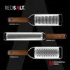 Professionelle Edelstahl-Rasp mit Holzgriff für feine Produktbild-Vorschau 7