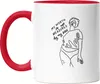 My Worth Is Not Measured By Size Tasse Rot Spruch Body Produktbild-Vorschau 1