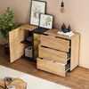 Merax Sideboard mit LED-Beleuchtung und App-Steuerung, Produktbild-Vorschau 1