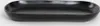HOMLA FAMELIO ovale Platte schwarz 30 cm Produktbild-Vorschau 2