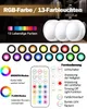 KUGI LED Unterbauleuchte LED Nachtlicht touch lights RGB Produktbild-Vorschau 2