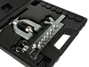 A set of flaring tools is neatly arranged in a black plastic case. Náhled obrázku produktu
