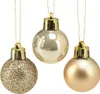 Weihnachtskugeln Kunststoff 3cm 14er Set - Perle Produktbild-Vorschau 5